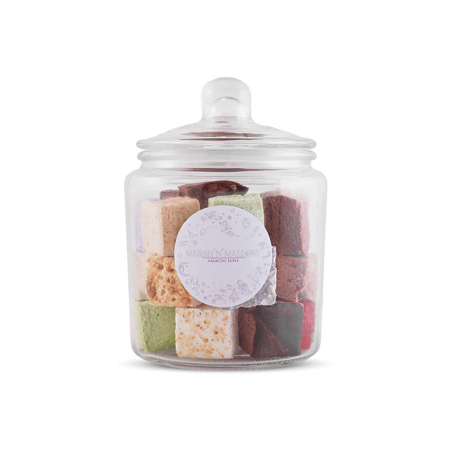 Galactic Marshmallows Jar of 30pcs