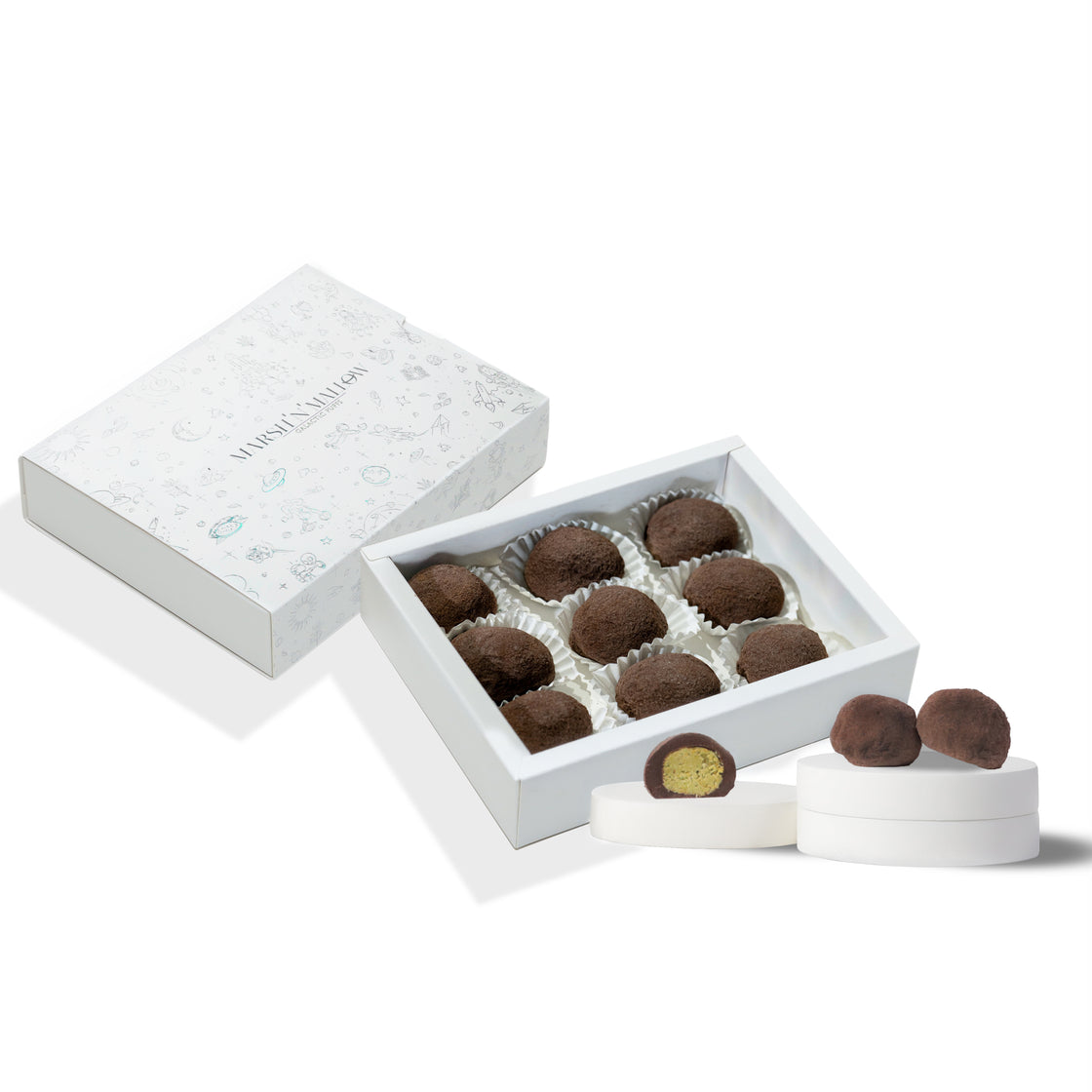 Dubai Chocolate Gooey Marshmallow Box of 15