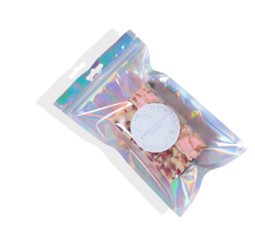 White Choco-Rose Rocky Roads Bite-Size Pouch